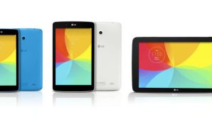 LG объявляет о выпуске сразу  трех новых  планшетов.