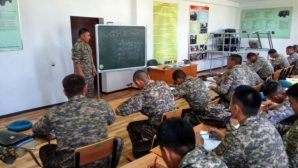 В ВС РК проходит курсовая подготовка военнослужащих