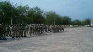 Инженерные подразделения десантно-штурмовых войск ВС РК проходят полевые сборы