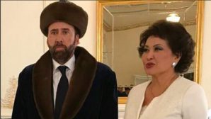 Николас Кейдж в казахском костюме стал интернет-мемом