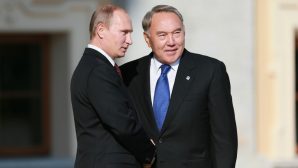 Путин и Назарбаев встретились после саммита СНГ в Сочи