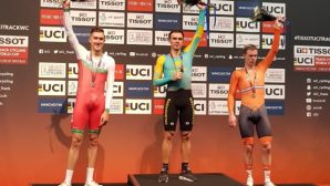 Велогонщик из Казахстана Никита Панасенко выиграл золото на этапе КМ в Великобритании