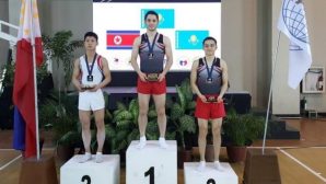 В чемпионате Азии по батутной гимнастике Казахстан завоевал золото и бронзу