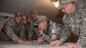 Командиры воинских частей Сухопутных войск ВС РК прошли учебно-методические сборы