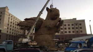 Алматы: на 9 месяцев в городе поселится гигантская 12-метровая белка