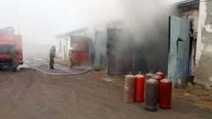 В Экибастузе спасатели ликвидировали возгорание и предотвратили взрыв