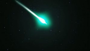 В небе над Флоридой взорвался зеленый метеорит
