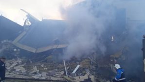 Взрыв в Астане: Обрушилось здание, есть пострадавшие