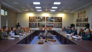 Национальный университет обороны Казахстана посетила делегация мз Итиалии