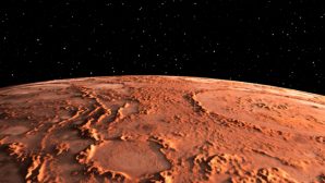 Уфолог увидел на Марсе каменный забор