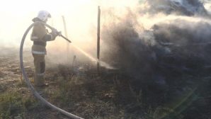 Пожары в Западно-Казахстанской области