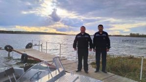 Сотрудники ДЧС СКО спасли рыбака на озере Пестрое под Петропавловском