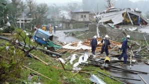 В Японии из-за тайфуна «Хагибис» погибли 2 человека