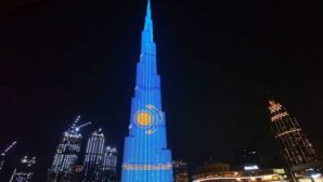 Эмират Дубай оригинально поздравил Казахстан с Днем Независимости