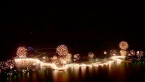 Новогодний фейерверк в ОАЭ побил два рекорда Гиннесса. Посмотрите, как красиво