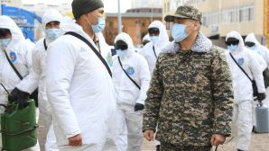 Подразделения биологической защиты проводят дезинфекцию в 9 городах Казахстана