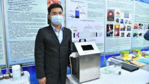 Выпускник Шымкентского вуза разработал прибор для дезинфекции помещений