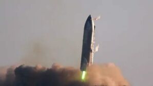 Во время испытаний взорвался прототип корабля Starship Илона Маска