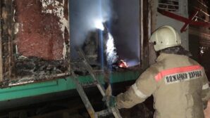 Пять человек получили ожоги из-за пожара на поезде