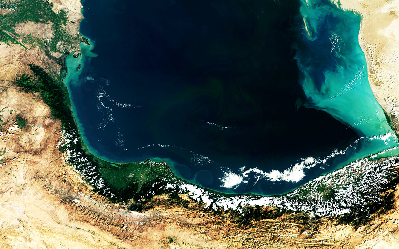 Каспийское море мировой океан